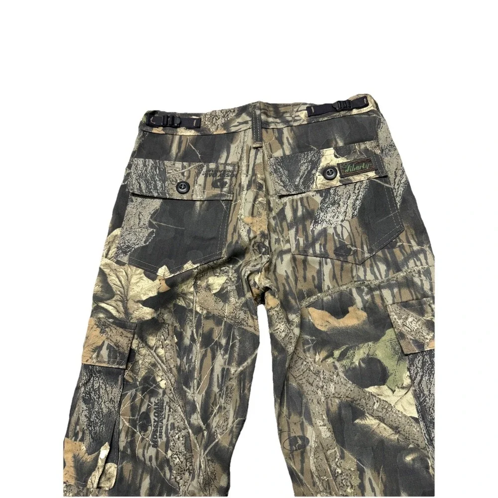 NWOT Liberty Realtree Camo Pants Youth Large 14-16 Hunting Fishing Cargo Pockets